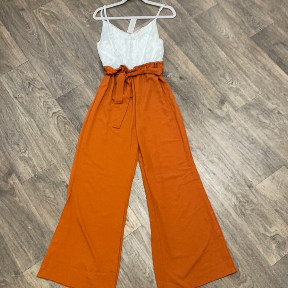 NWT Francesca’s Jumpsuit